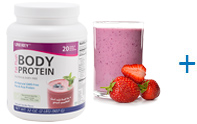 Strawberry Protein Smoothie Strawberry Protein Smoothie