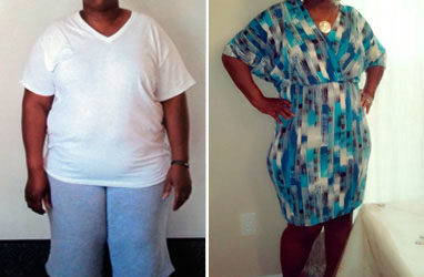 Aretha dropped 38 lbs in 4 weeks!