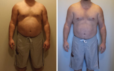 David has lost 30 lbs…so far!