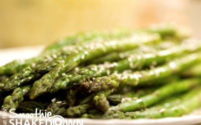 Asparagus with Flaxy Lemon-Herb Dressing Recipe
